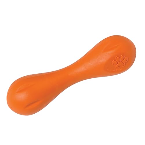 WEST PAW Pet Toy in Small, Tangerine