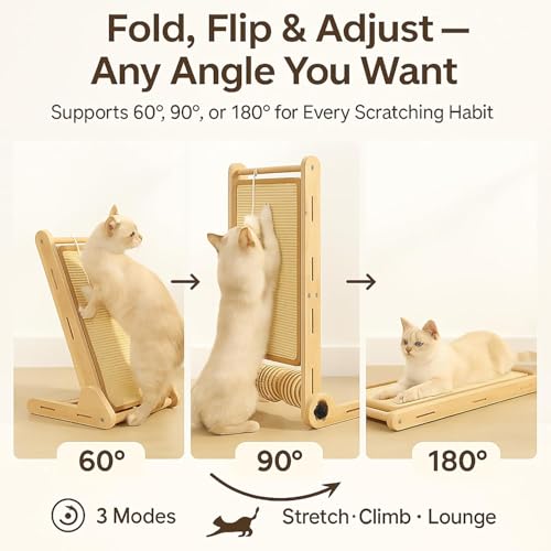 LEQOS Pet Activity Structure in 32 in, Sisal