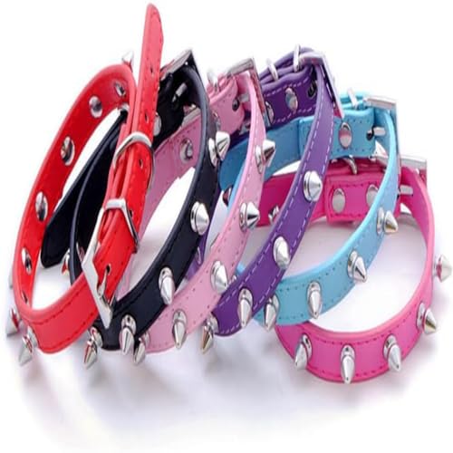 WeimoMonkey Animal Collar in X-Small(Neck7.5-10"), 40 Black