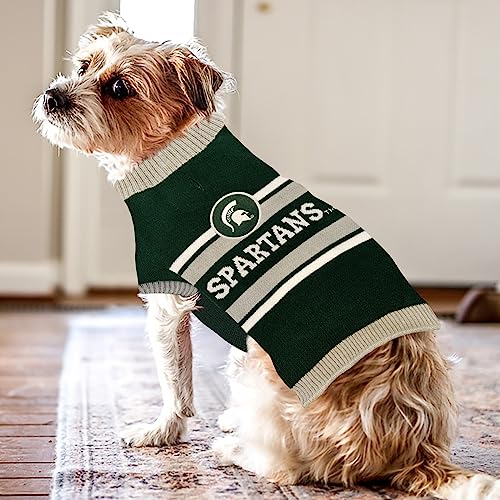 Pets First Pet Apparel in X-Small, Michigan State Spartans