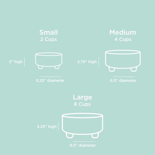 Waggo Pet Feeder in Small, Black