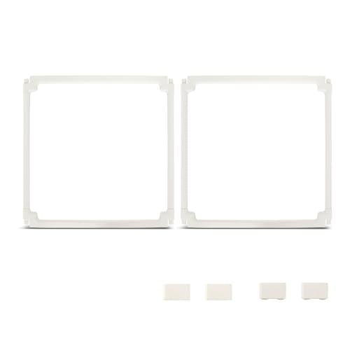 EVOTAILS Pet Playpen in 24", White