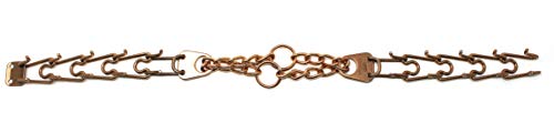 Herm Sprenger Animal Collar in 25in (63cm) x 4mm, Gold