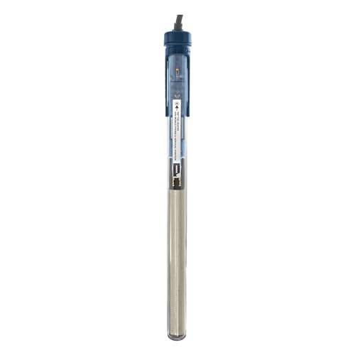 Sicce Immersion Heater in 150 Watt (31-45 Gallon), Transparent with Black Handle