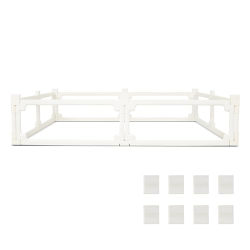EVOTAILS Pet Playpen in 10", White