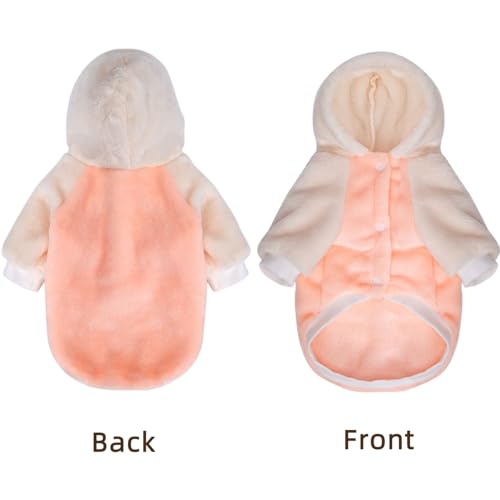 FABRICASTLE Pet Apparel in XX-Small, Peach-Cream