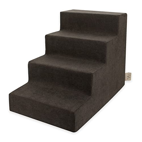 Best Pet Supplies Animal Stair in H: 18 Inches, Dark Brown
