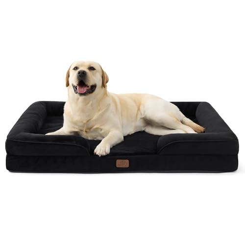Bedsure Pet Bed Mat in 45"l X 35"w X 7"th, Black