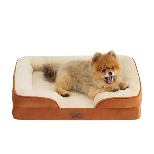 Bedsure Pet Bed Mat in 24"l X 18"w X 6"th, Ember Clay