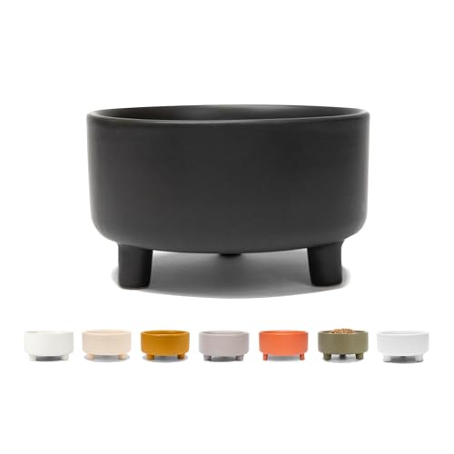 Waggo Pet Feeder in Medium, Black