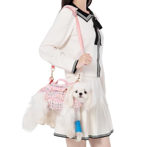 wakytu Animal Harness in X-Small(2-5 LBS), 2.0 Pink