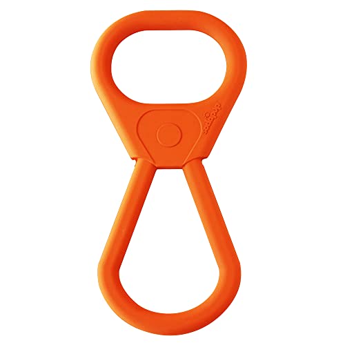 SodaPup Pet Toy in Medium, Pop Top Orange