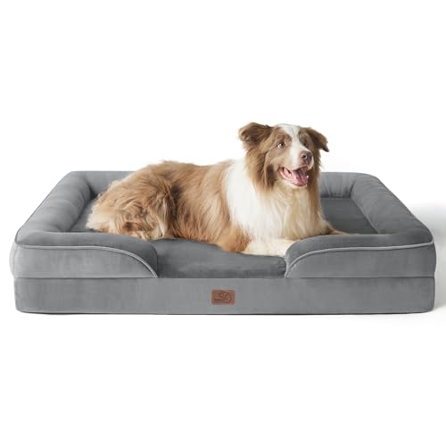Bedsure Pet Bed Mat in 38"l X 28"w X 6.5"th, Grey