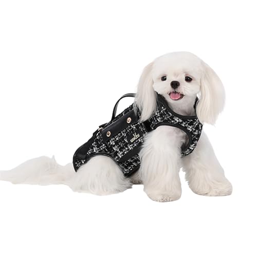 wakytu Animal Harness in Large(11-16 LBS), 2.0 Black