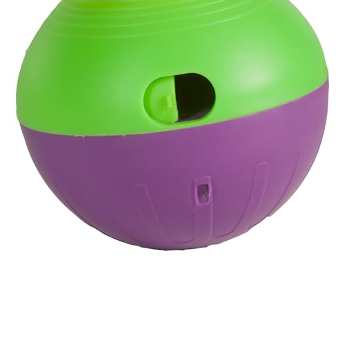 Starmark Pet Toy in Small (Pack of 12), Green, purple, and yellow