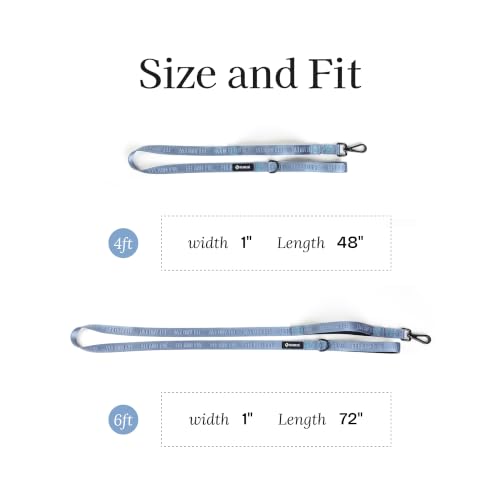Fei and Eve Leash in 4FT, Dusk Blue