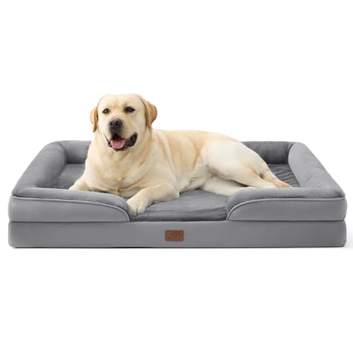 Bedsure Pet Bed Mat in 45"l X 35"w X 7"th, Grey