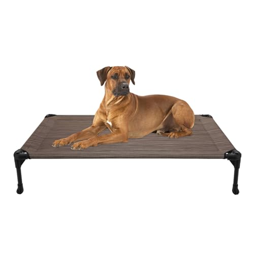 Veehoo Pet Bed Mat in 45.0"L x 33.0"W x 7.0"Th, Brown