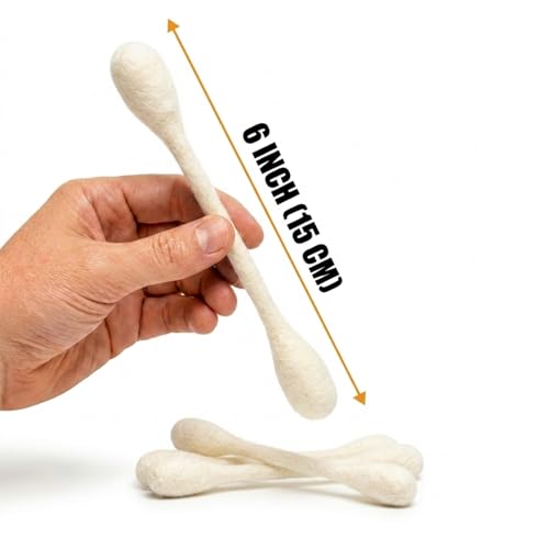Glaciart One Pet Toy in Regular, White Swabs