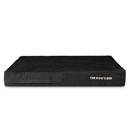 The Dog's Balls Pet Supplies in XL Spare Cover (6" Deep), Black Plush