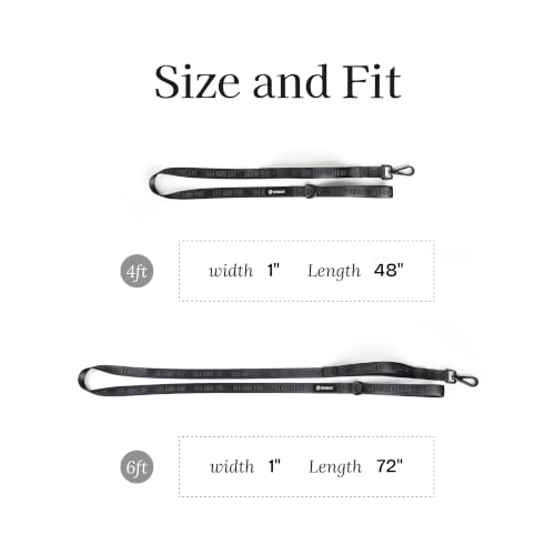 Fei and Eve Leash in 6FT, Black