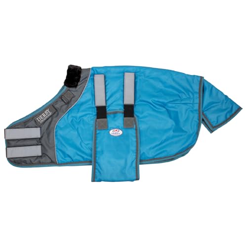 Derby Originals Pet Apparel in Small(30"-36"), Hurricane Blue