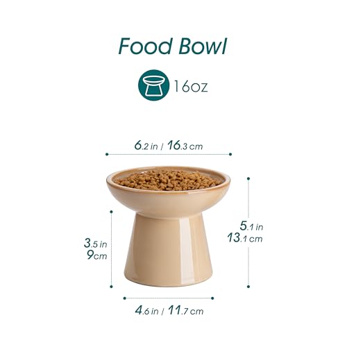 vancasso Pet Feeder in Brown