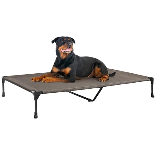 Veehoo Pet Bed Mat in 53.0"L x 37.0"W x 9.0"Th, Brown