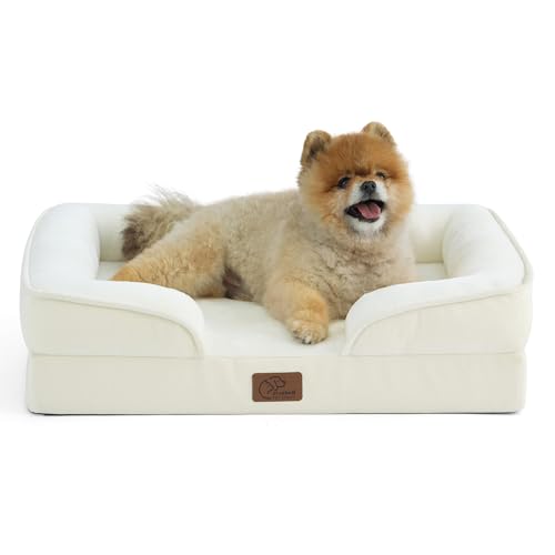 Bedsure Pet Bed Mat in 24"l X 18"w X 6"th, Beige