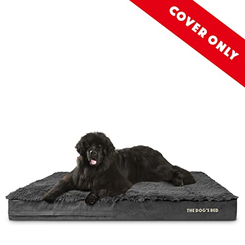 The Dog's Balls Pet Supplies in XXXL Spare Cover (6" Deep), Grey Fur