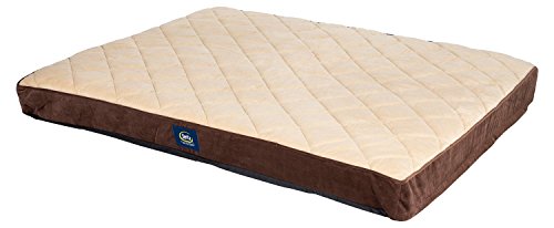 Serta Pet Bed Mat in X-Large, Brown