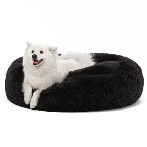 JOLLYVOGUE Pet Bed Mat in 36", Pure Black