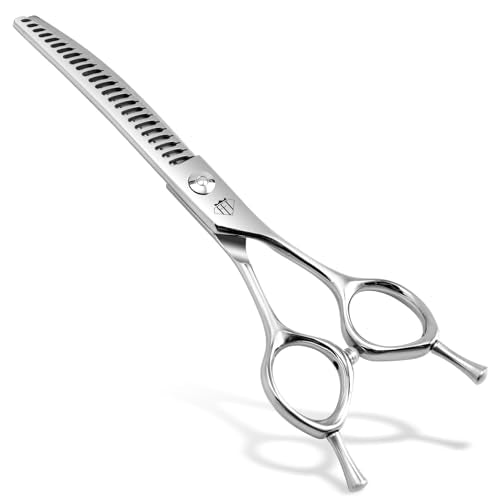FENICE TOTEM Scissors in 6.5 inch, Curved Chunker