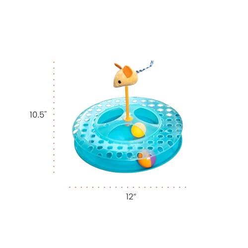 Catstages Pet Toy in One-Size, Cheese Chase