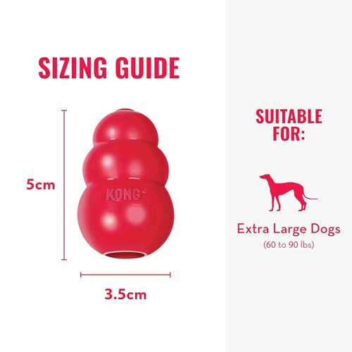 KONG Pet Toy in X-Large(2-Pack), Red