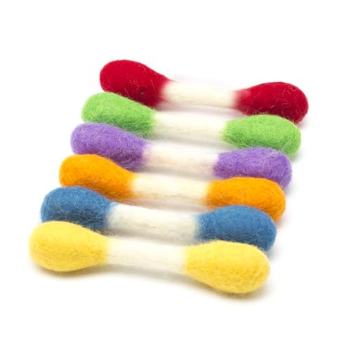 Glaciart One Pet Toy in Mini, Colorful Tips