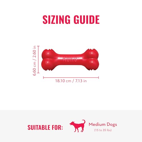 KONG Pet Toy in Medium (Pack of 2), Red