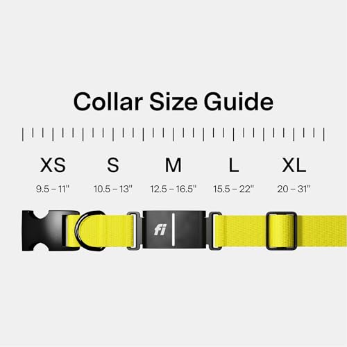 Fi Location Tracker in X-Small, Yellow