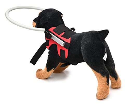 GabeFish Animal Harness in S: Recommand Weight: 8.8-22 lbs (4-10kg), Red