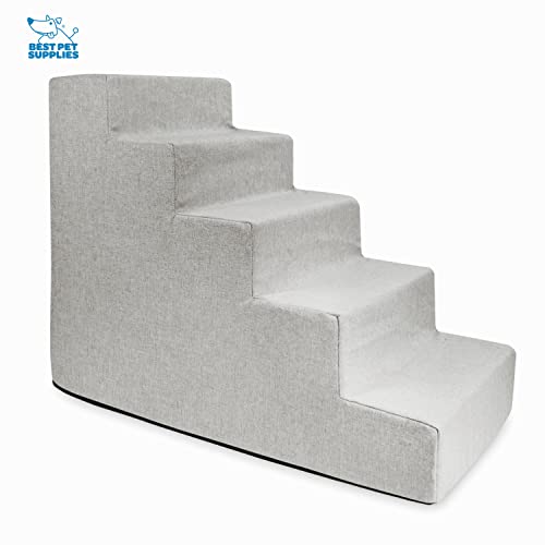 Best Pet Supplies Animal Stair in H: 22.5 Inches, Sand