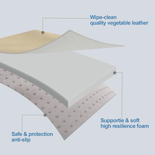 Liliowons Pet Bed Mat in 36"L x 23"W, Khaki