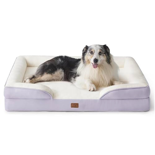 Bedsure Pet Bed Mat in 42"l X 32"w X 6.5"th, Lavender