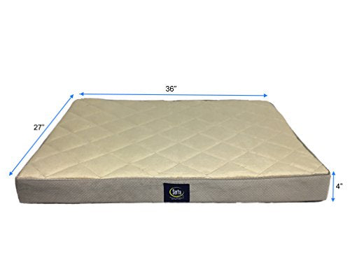 Serta Pet Bed Mat in Large, Grey
