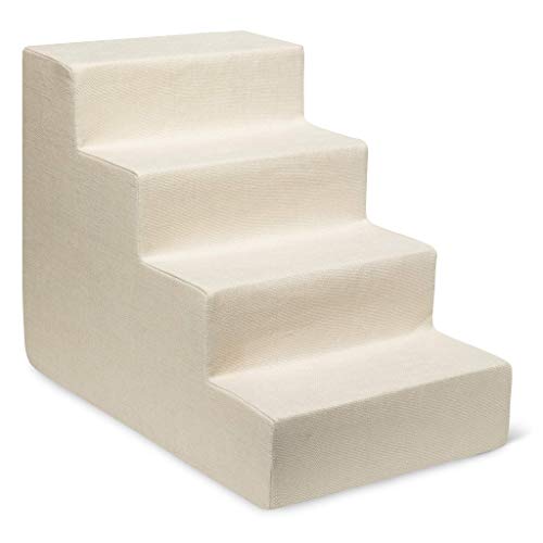 Best Pet Supplies Animal Stair in H: 18 Inches, Ivory