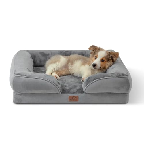 Bedsure Pet Bed Mat in 28"l X 23"w X 6.5"th, Grey