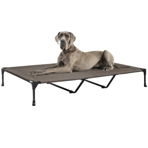 Veehoo Pet Bed Mat in 59.0"L x 37.5"W x 9.0"Th, Brown