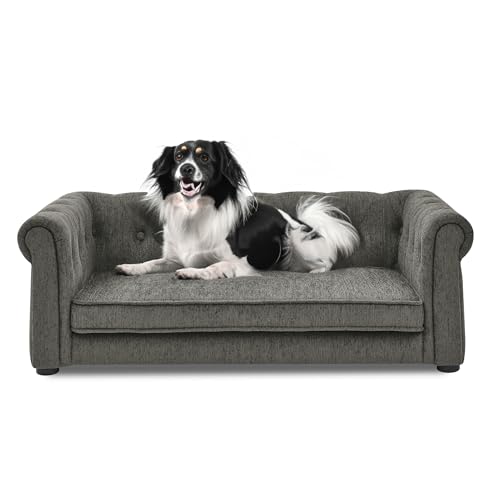 KEIKI Pet Bed Mat in Large, Dark Gray