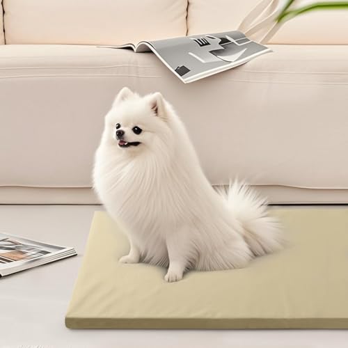 Liliowons Pet Bed Mat in 36"L x 23"W, Khaki