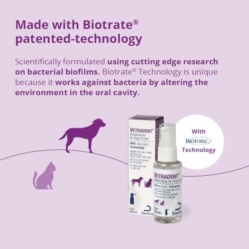 Vetradent Pet Supplies in 2oz, Clear