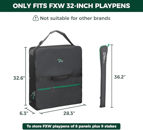 FXW Carrier Bag Case in 32 inch(2 Packs), Black